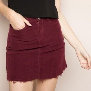 Brandy Melville Juliette Corduroy Skirt